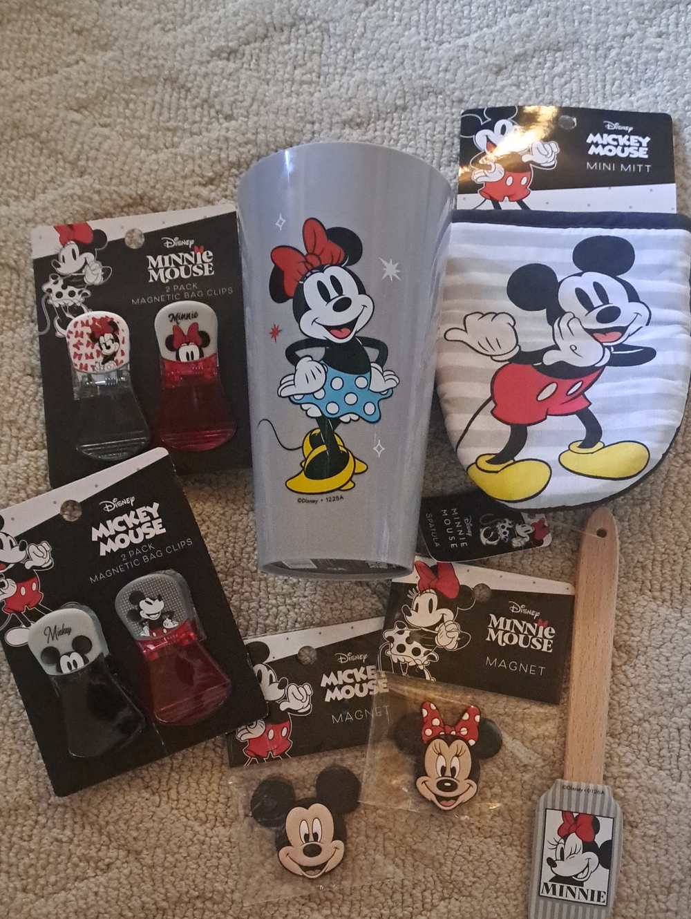 Disney Minnie & Mickey Kitchen Accessory Set